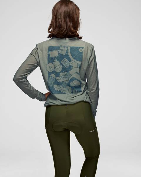 Escape Merino Long Sleeve - Sage